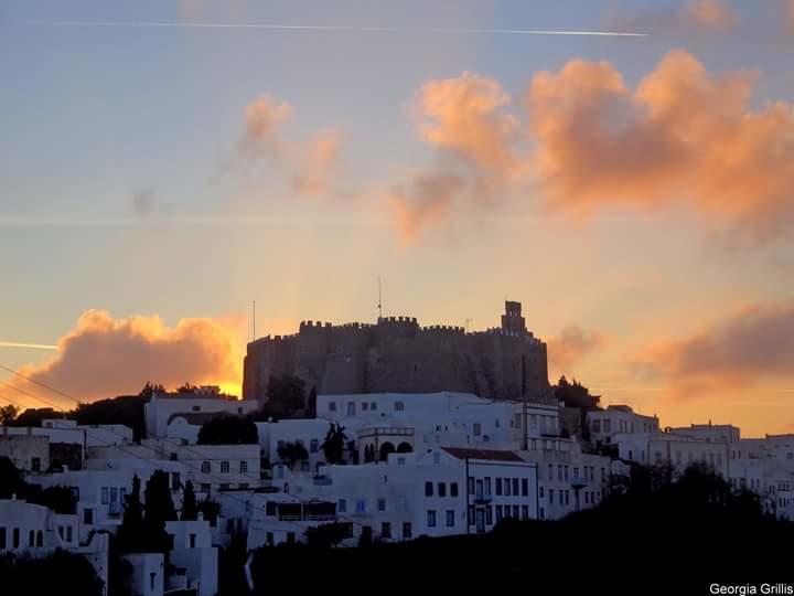 Patmos Chora Traditional Villa Genadio Экстерьер фото